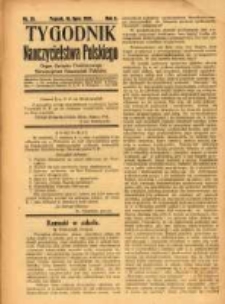 Tygodnik Nauczycielstwa Polskiego organ Związku Dzielnicowego Stowarzyszeń Nauczycieli Polaków. R.3 1921 nr25