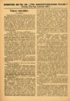 Tygodnik Nauczycielstwa Polskiego organ Związku Dzielnicowego Stowarzyszeń Nauczycieli Polaków. R.3 1921 nr28 dodatek