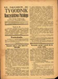 Tygodnik Nauczycielstwa Polskiego organ Związku Dzielnicowego Stowarzyszeń Nauczycieli Polaków. R.3 1921 nr30