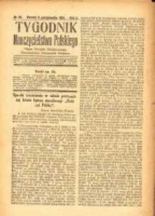 Tygodnik Nauczycielstwa Polskiego organ Związku Dzielnicowego Stowarzyszeń Nauczycieli Polaków. R.3 1921 nr32