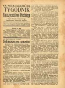 Tygodnik Nauczycielstwa Polskiego organ Związku Dzielnicowego Stowarzyszeń Nauczycieli Polaków. R.3 1921 nr34