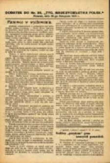 Tygodnik Nauczycielstwa Polskiego organ Związku Dzielnicowego Stowarzyszeń Nauczycieli Polaków. R.3 1921 nr36 dodatek