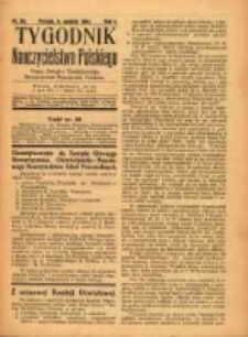 Tygodnik Nauczycielstwa Polskiego organ Związku Dzielnicowego Stowarzyszeń Nauczycieli Polaków. R.3 1921 nr38