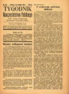 Tygodnik Nauczycielstwa Polskiego organ Związku Dzielnicowego Stowarzyszeń Nauczycieli Polaków. R.3 1921 nr39