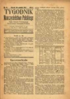 Tygodnik Nauczycielstwa Polskiego organ Związku Dzielnicowego Stowarzyszeń Nauczycieli Polaków. R.3 1921 nr41