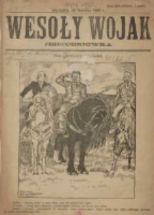Wesoły Wojak: jednodniówka 1920.08.24 Nr1