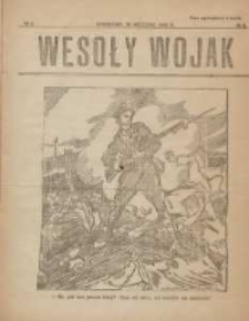 Wesoły Wojak: jednodni&oacute;wka 1920.09.30 Nr6