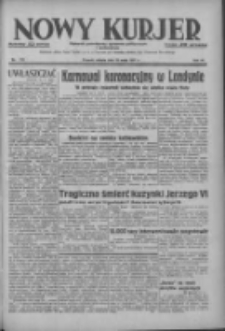 Nowy Kurjer: dziennik poświęcony sprawom politycznym i społecznym 1937.05.15 R.48 Nr110