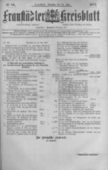 Fraust&auml;dter Kreisblatt. 1887.06.14 Nr45