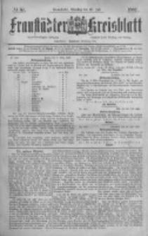 Fraustädter Kreisblatt. 1887.07.26 Nr57