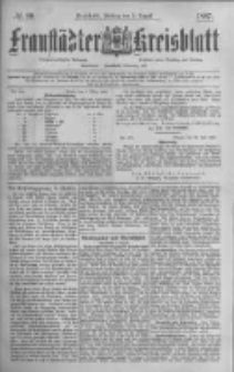Fraust&auml;dter Kreisblatt. 1887.08.05 Nr60