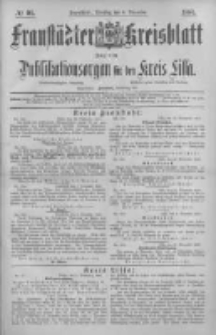 Fraust&auml;dter Kreisblatt. 1887.12.06 Nr95