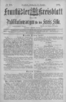 Fraustädter Kreisblatt. 1887.12.30 Nr102