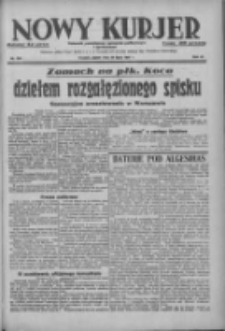 Nowy Kurjer: dziennik poświęcony sprawom politycznym i społecznym 1937.07.23 R.48 Nr166