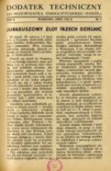 Dodatek Techniczny do Przewodnika Gimnastycznego "Sokół" 1934.07 R.10 Nr7