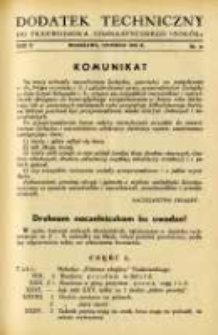 Dodatek Techniczny do Przewodnika Gimnastycznego "Sokół" 1934.11 R.10 Nr11