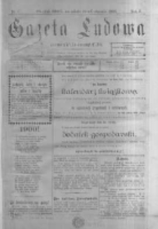 Gazeta Ludowa: pismo polsko-ewangielickie. 1900.01.06 R.5 nr1