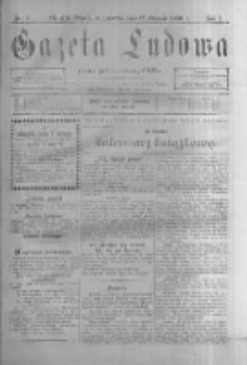 Gazeta Ludowa: pismo polsko-ewangielickie. 1900.01.18 R.5 nr4