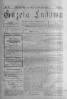 Gazeta Ludowa: pismo polsko-ewangielickie. 1900.02.10 R.5 nr11