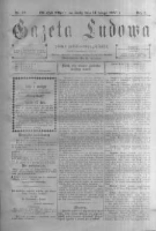 Gazeta Ludowa: pismo polsko-ewangielickie. 1900.02.14 R.5 nr12