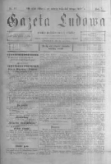 Gazeta Ludowa: pismo polsko-ewangielickie. 1900.02.24 R.5 nr15