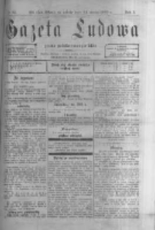 Gazeta Ludowa: pismo polsko-ewangielickie. 1900.03.24 R.5 nr23