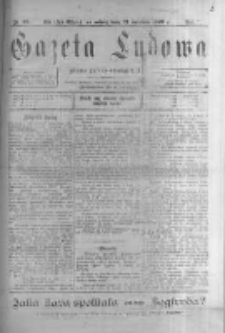 Gazeta Ludowa: pismo polsko-ewangielickie. 1900.04.21 R.5 nr29