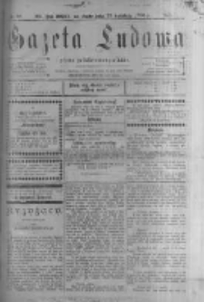 Gazeta Ludowa: pismo polsko-ewangielickie. 1900.04.25 R.5 nr30