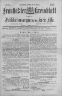 Fraustädter Kreisblatt. 1888.01.06 Nr2