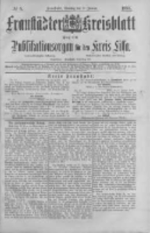 Fraustädter Kreisblatt. 1888.01.17 Nr5