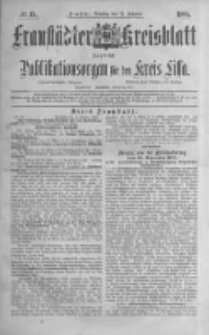 Fraustädter Kreisblatt. 1888.02.21 Nr15