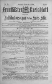 Fraustädter Kreisblatt. 1888.03.09 Nr20