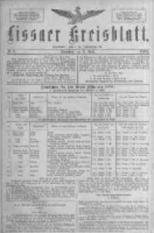 Lissaer Kreisblatt.1888.04.28 Nr8