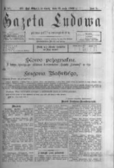 Gazeta Ludowa: pismo polsko-ewangielickie. 1900.05.16 R.5 nr36