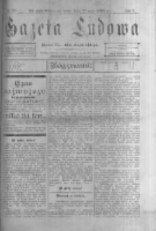 Gazeta Ludowa: pismo dla ludu mazurskiego. 1900.05.23 R.5 nr38