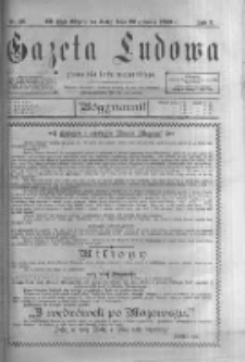 Gazeta Ludowa: pismo dla ludu mazurskiego. 1900.06.20 R.5 nr46