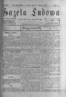 Gazeta Ludowa: pismo dla ludu mazurskiego. 1900.06.27 R.5 nr48