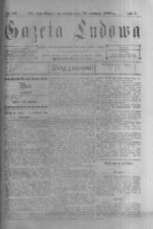 Gazeta Ludowa: pismo polsko-ewangelickie dla ludu mazurskiego. 1900.08.25 R.5 nr65