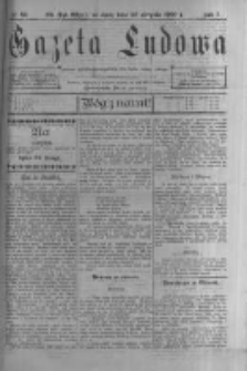 Gazeta Ludowa: pismo polsko-ewangelickie dla ludu mazurskiego. 1900.08.29 R.5 nr66