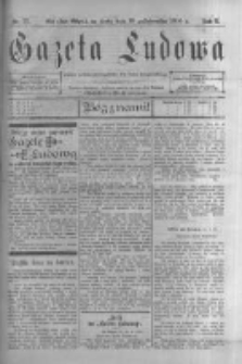 Gazeta Ludowa: pismo polsko-ewangelickie dla ludu mazurskiego. 1900.10.10 R.5 nr77