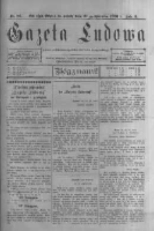 Gazeta Ludowa: pismo polsko-ewangelickie dla ludu mazurskiego. 1900.10.27 R.5 nr82