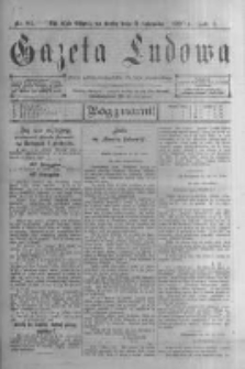Gazeta Ludowa: pismo polsko-ewangelickie dla ludu mazurskiego. 1900.11.03 R.5 nr84