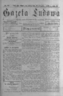 Gazeta Ludowa: pismo polsko-ewangelickie dla ludu mazurskiego. 1900.11.17 R.5 nr88
