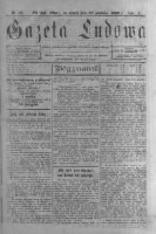 Gazeta Ludowa: pismo polsko-ewangelickie dla ludu mazurskiego. 1900.12.29 R.5 nr99