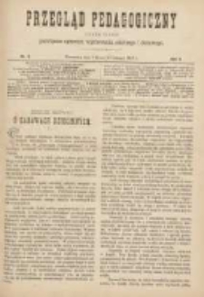 Przegląd Pedagogiczny:czasopismo poświęcone sprawom wychowania szkolnego i domowego 1887.03.01(02.17) R.6 Nr5
