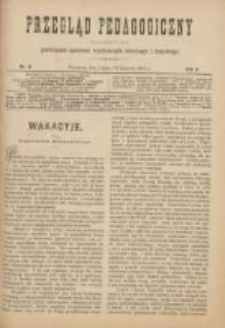 Przegląd Pedagogiczny:czasopismo poświęcone sprawom wychowania szkolnego i domowego 1887.07.01(06.19) R.6 Nr13