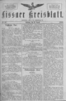 Lissaer Kreisblatt.1888.08.29 Nr43