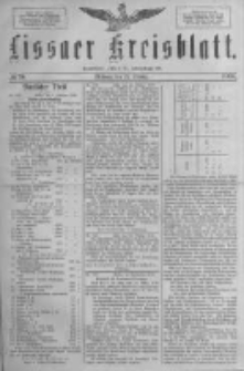 Lissaer Kreisblatt.1888.10.24 Nr59