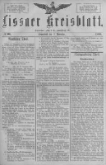 Lissaer Kreisblatt.1888.11.17 Nr66