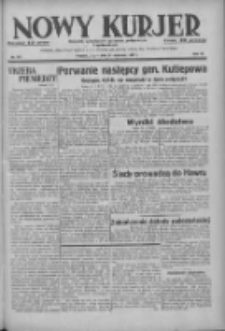Nowy Kurjer: dziennik poświęcony sprawom politycznym i społecznym 1937.09.25 R.48 Nr221